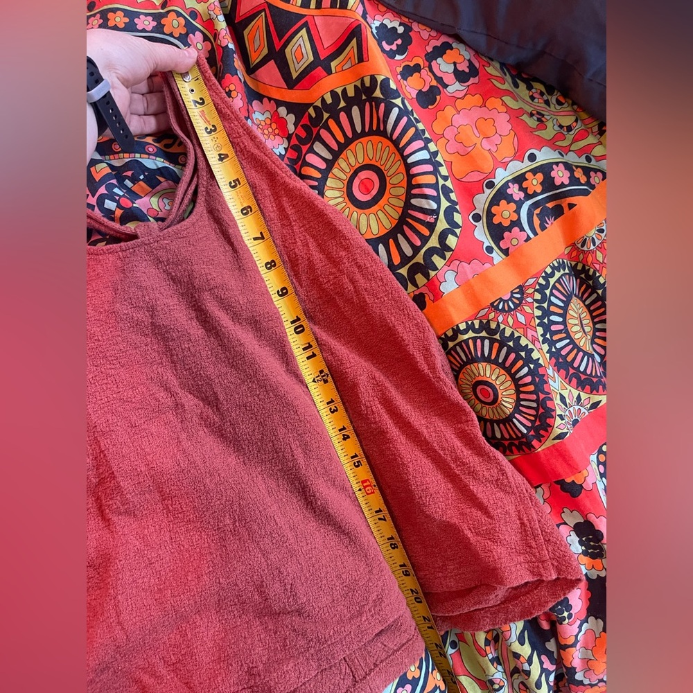 Madewell Tank Top Terracotta / Burnt Orange size XS - Picture 11 of 11